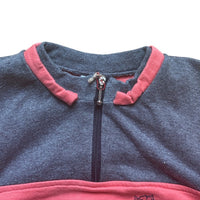 Sweat loup orange et gris - 24 mois