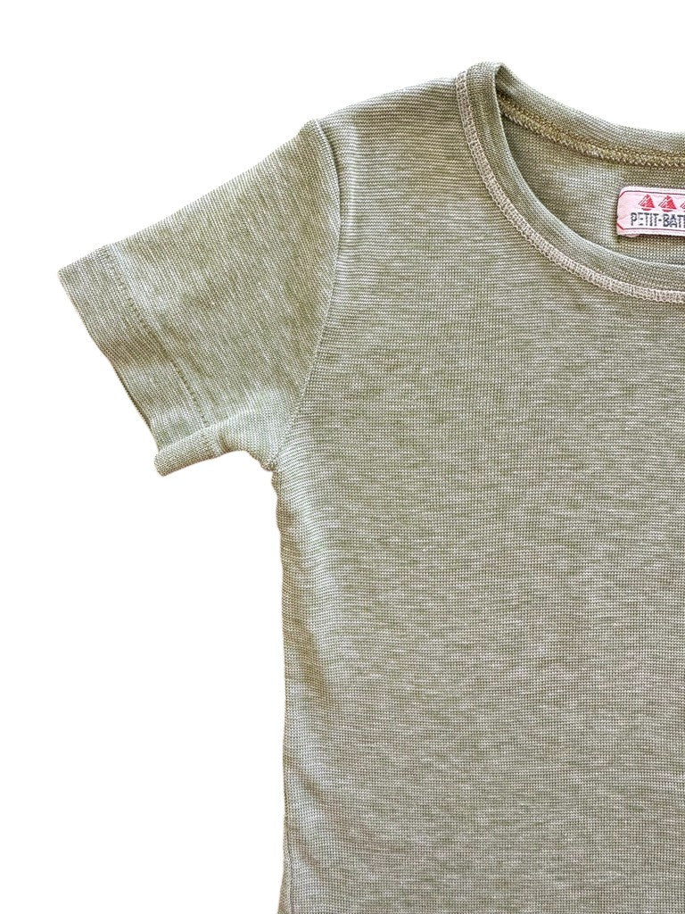 T-shirt kaki - 24 mois