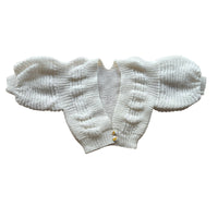 Gilet crop manches ballons - 6 mois