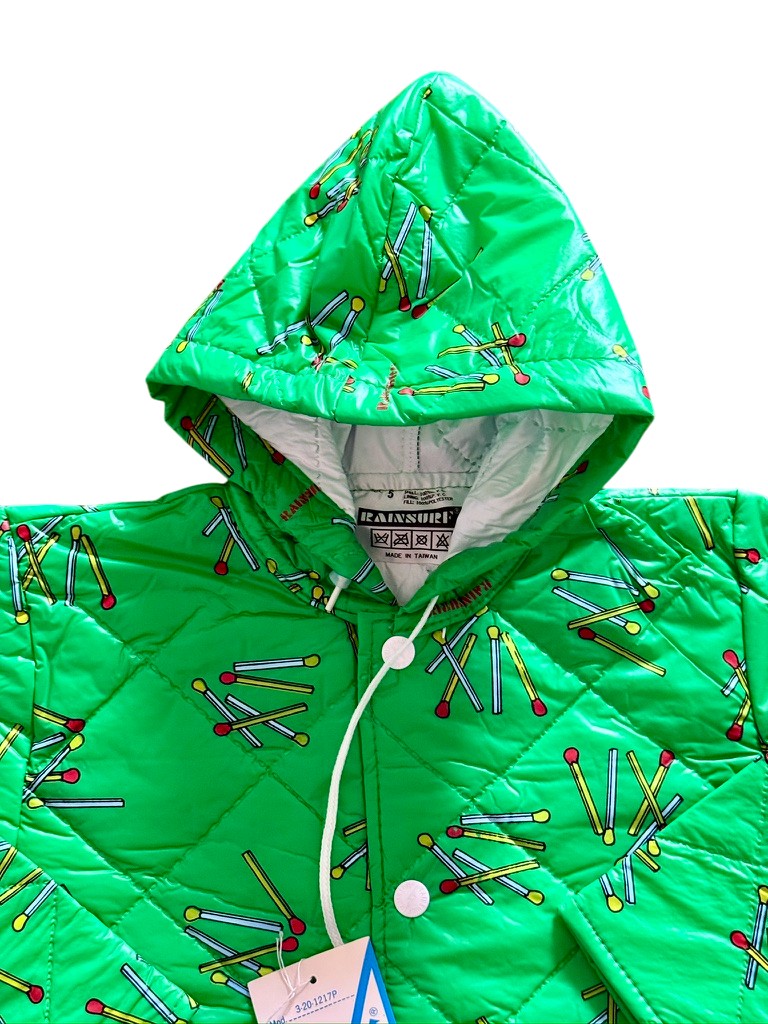 Coupe vent allumettes vert - 5 ans