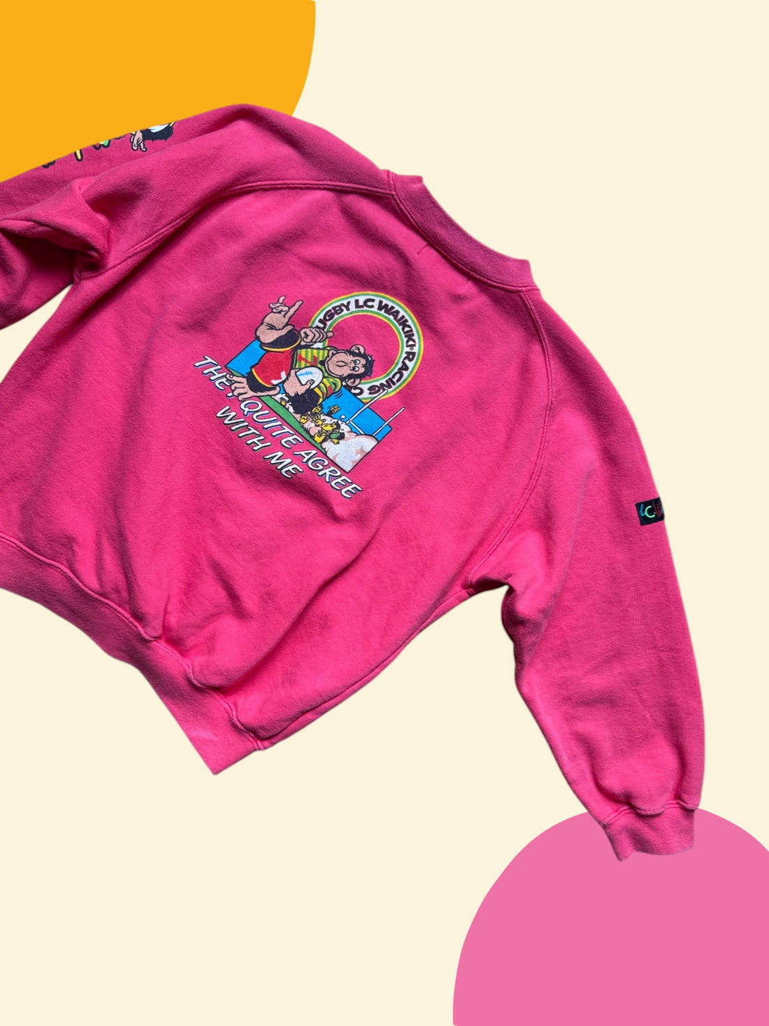 Sweat rose années 90 LC WAÏKIKI - 10/12 ans