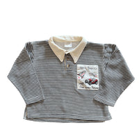 Polo épais rayé - 2/3 ans