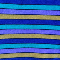 Sweat velours rayé multico - 6 ans