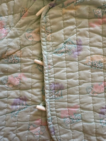 Veste matelassée savane pastel - 12 mois