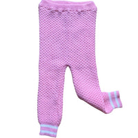 Legging tricot rose - 24 mois