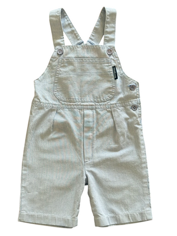 Salopette rayée bleue - 2/3 ans