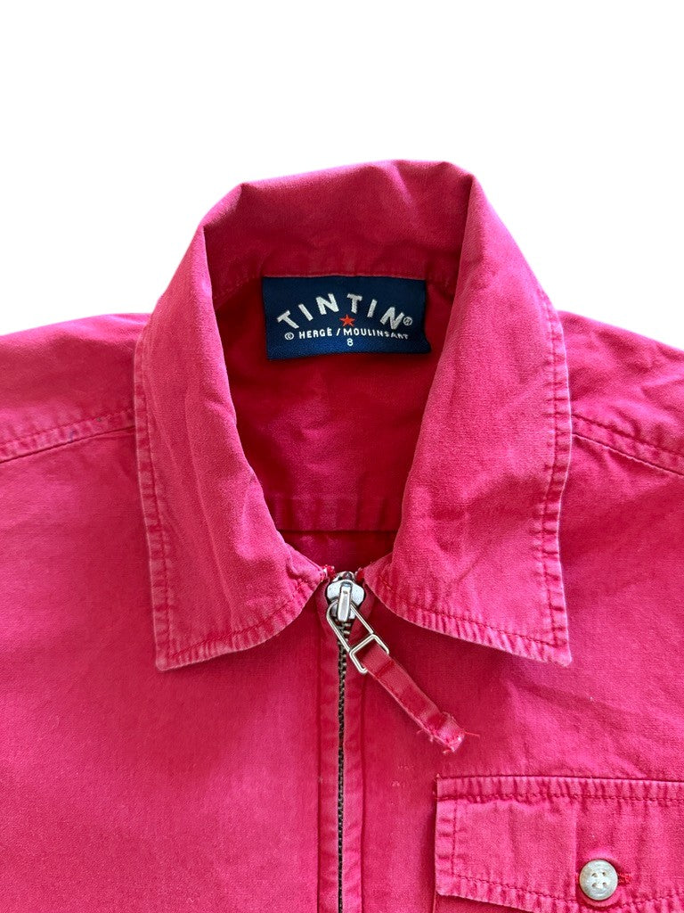 Chemisette rouge Tintin - 8 ans