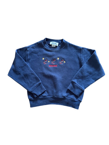 Sweat marine Miami - 6 ans