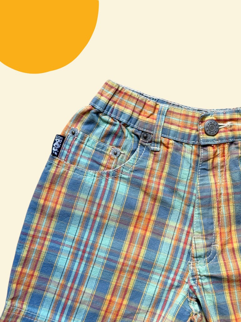 Short toile multico - 3 ans