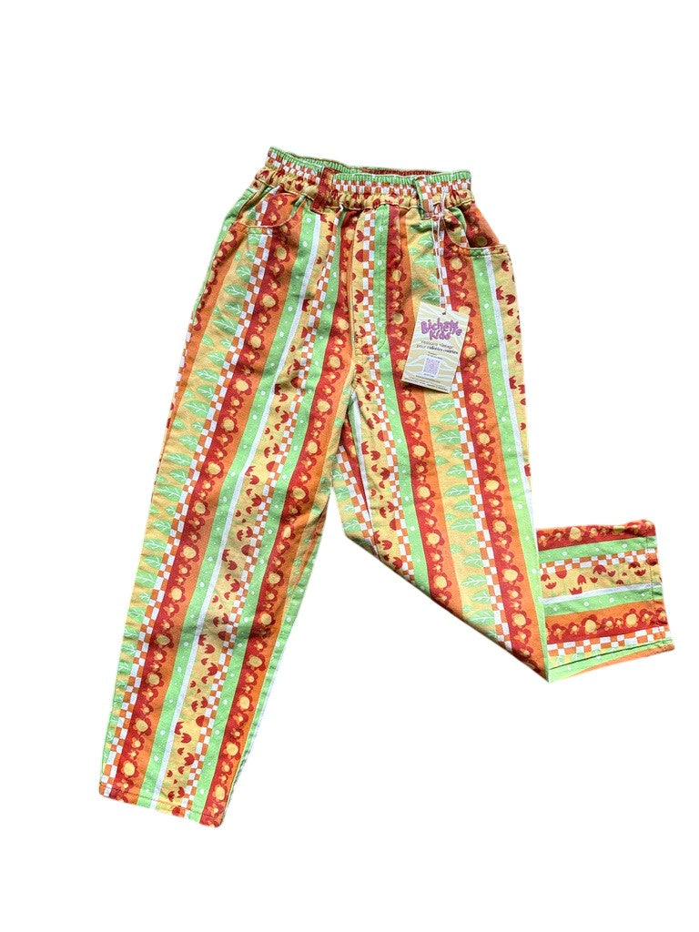 Jean fleuri multico - 6 ans