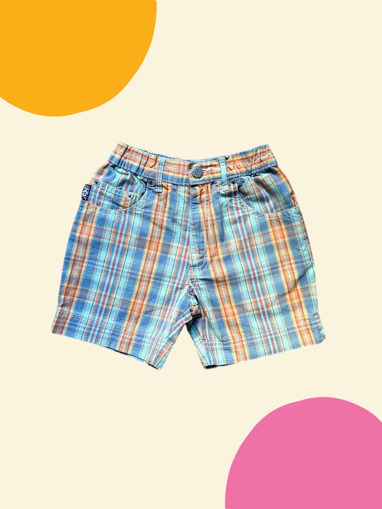 Short toile multico - 3 ans