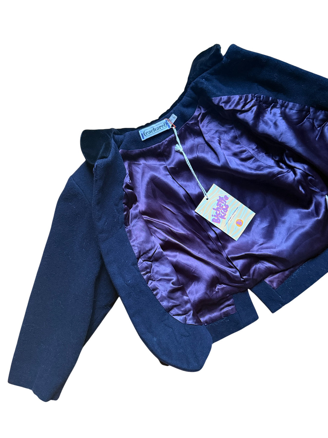 Manteau court noir - 4 ans