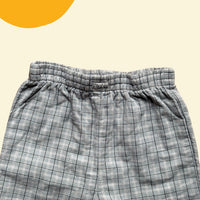 Pantalon carreaux gris - 12/18 mois