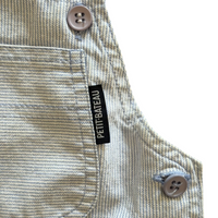 Salopette rayée bleue - 2/3 ans