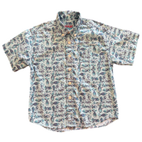 Chemisette poissons bleue - 6 ans