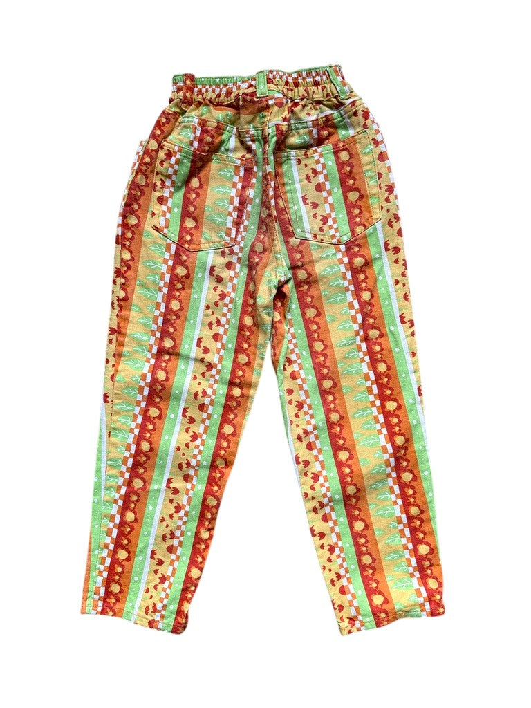 Jean fleuri multico - 6 ans