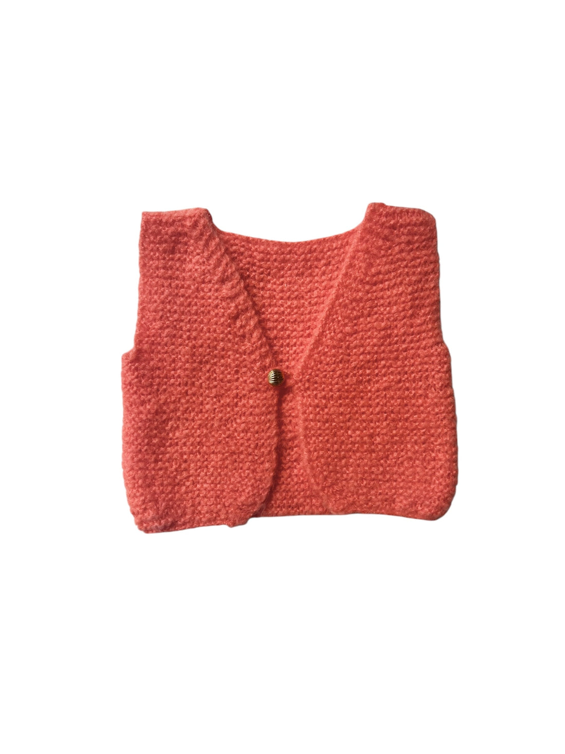 Gilet sans manches orange - 3 ans