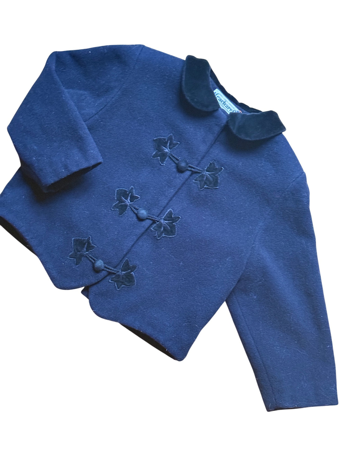 Manteau court noir - 4 ans