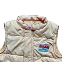 Doudoune sans manches jaune - 6 mois