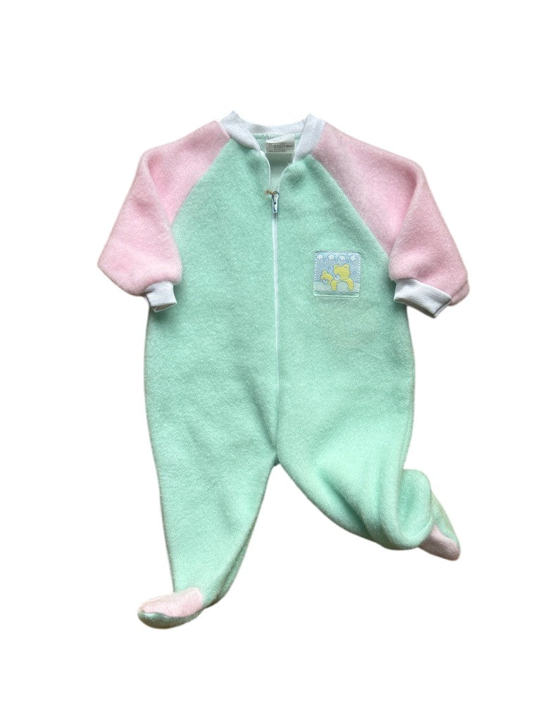 Pyjama pastel polaire - 6 mois