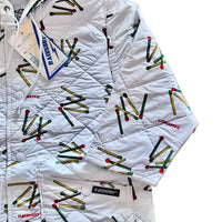 Coupe vent allumettes blanc - 4 ans