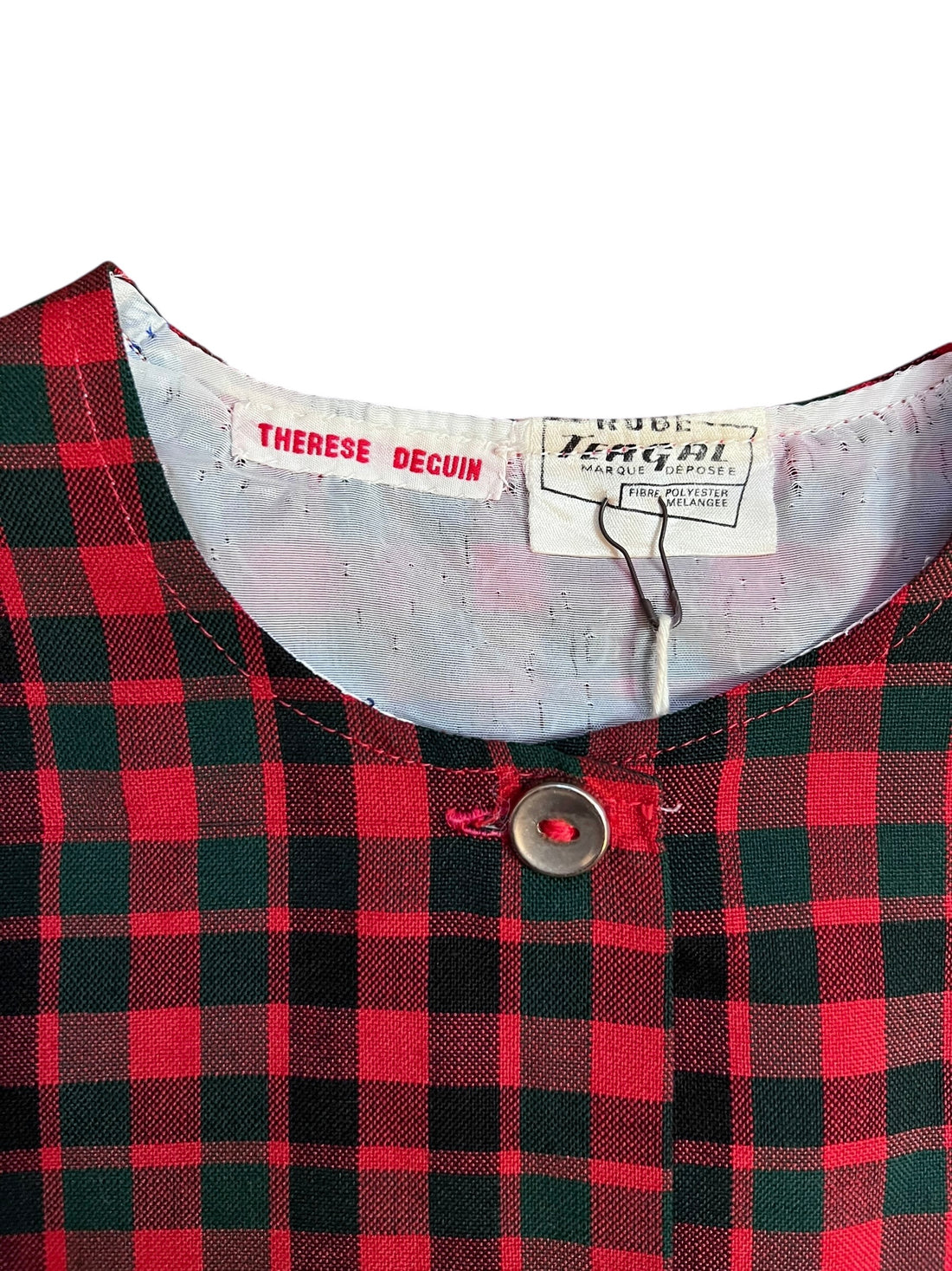 Robe tartan années 60/70 - 6 ans