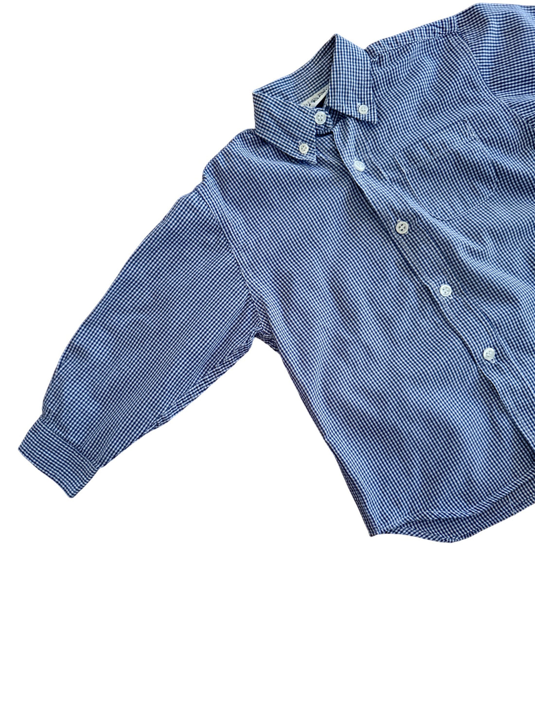 Chemise vichy marine - 3 ans