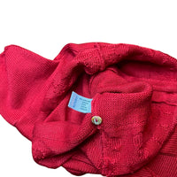 Gilet tricot rouge - 18 mois