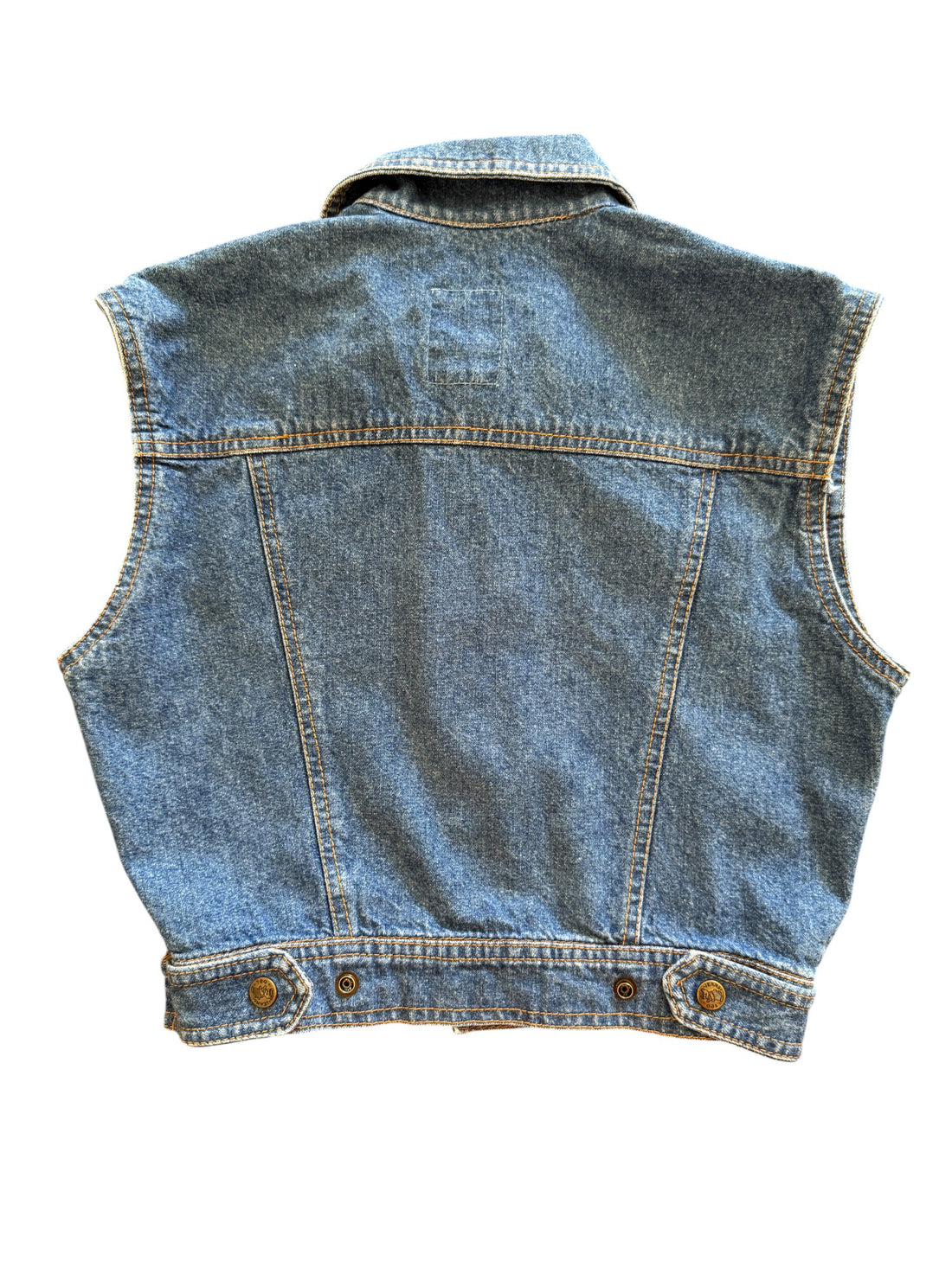 Veste jean sans manches - 6 ans