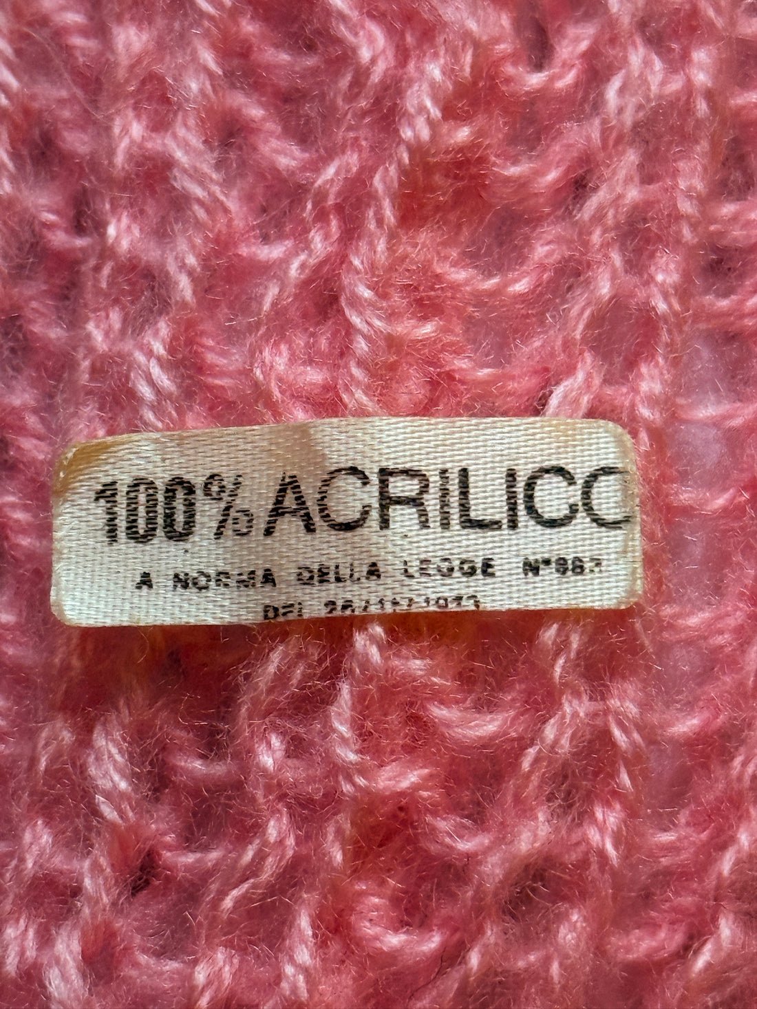 Bonnet rose foncé liens - 1/2 ans