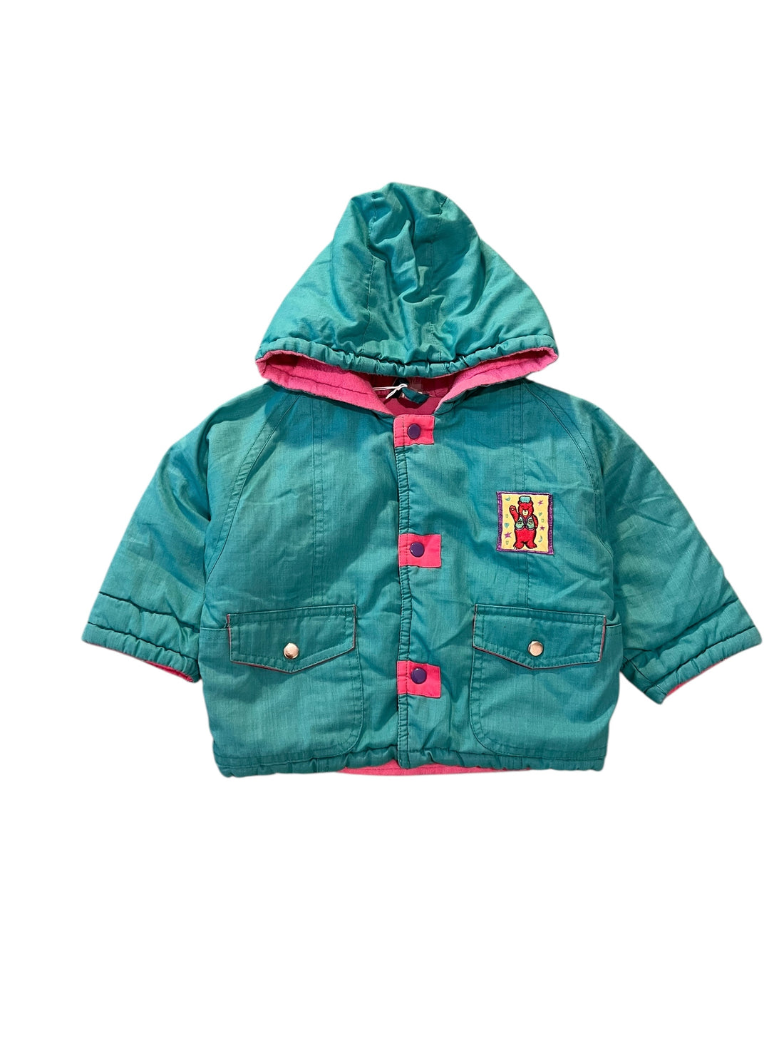 Manteau bicolore - 12 mois