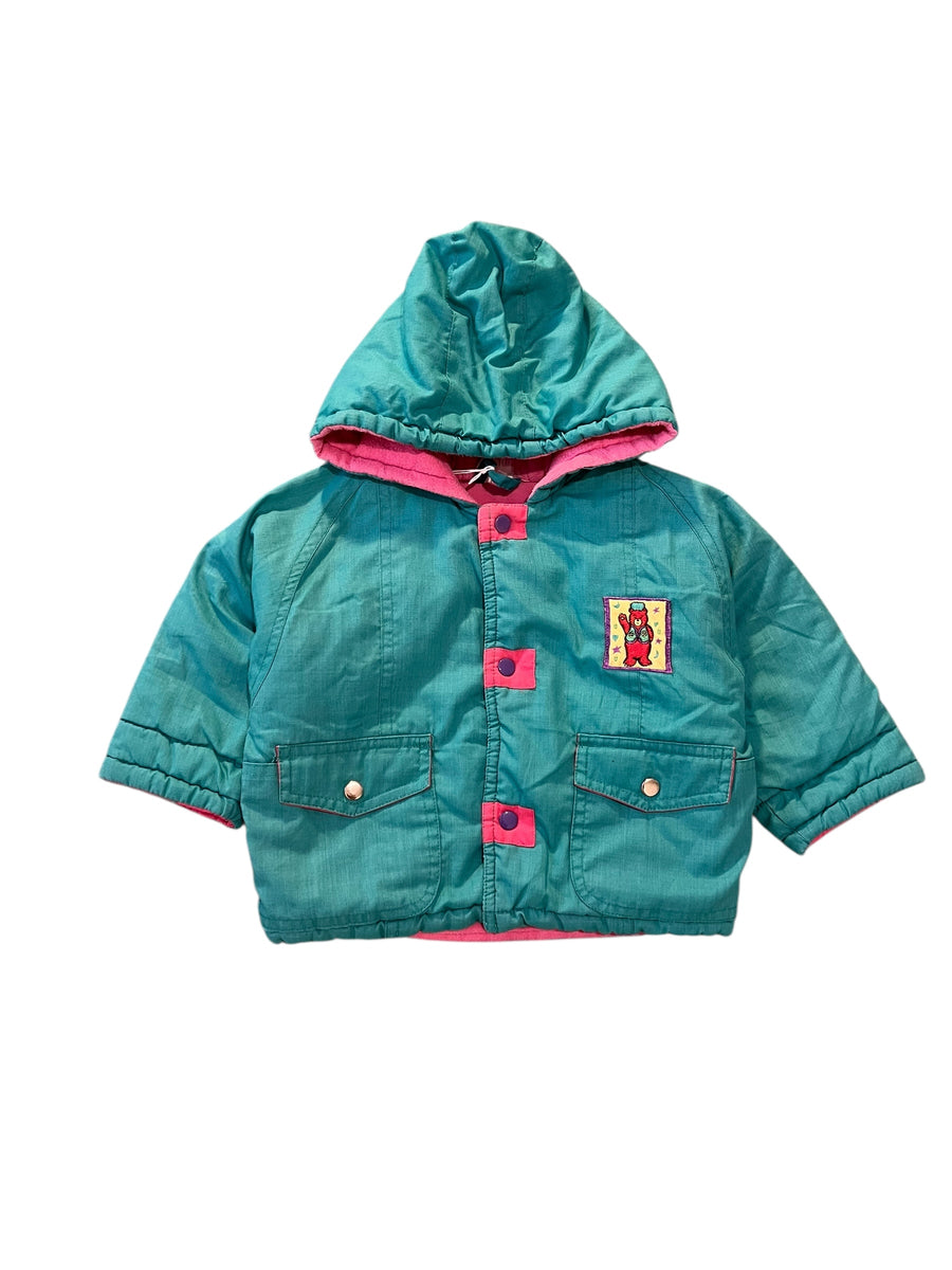 Manteau bicolore - 12 mois