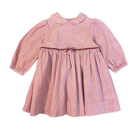 Robe velours côtelé rose - 12/18 mois