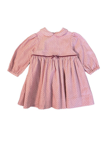 Robe velours côtelé rose - 12/18 mois