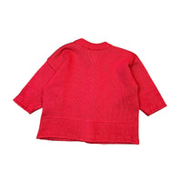 Gilet tricot rouge - 18 mois