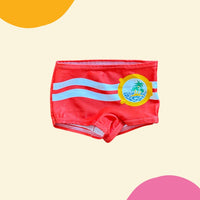 Boxer de bain hublot rouge - 24 mois