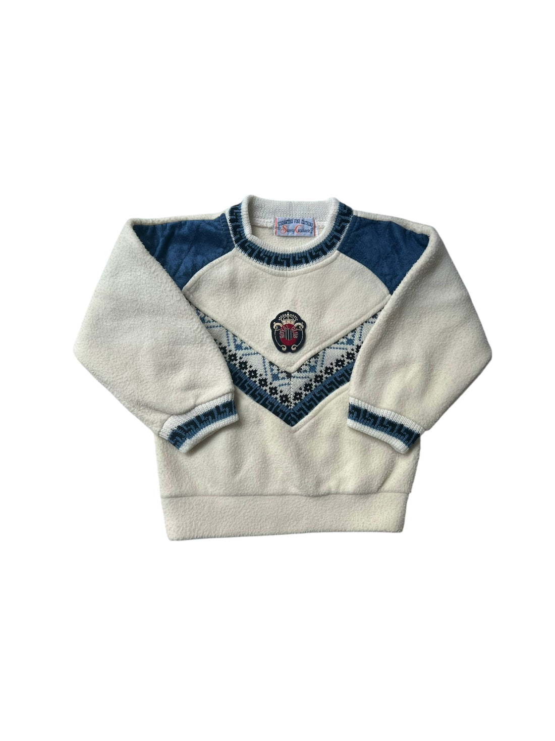 Sweat polaire plastron - 4 ans