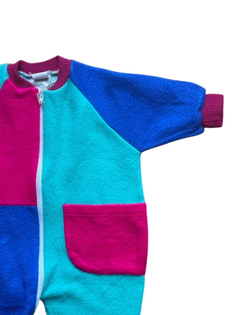 Dors-bien colorblock - 6 mois