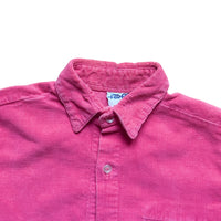 Chemise velours côtelé rose made in France - 4 ans