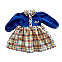 Robe bi-matière Snoopy - 12/18 mois