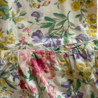 Combinaison fleurie col volant - 3 ans