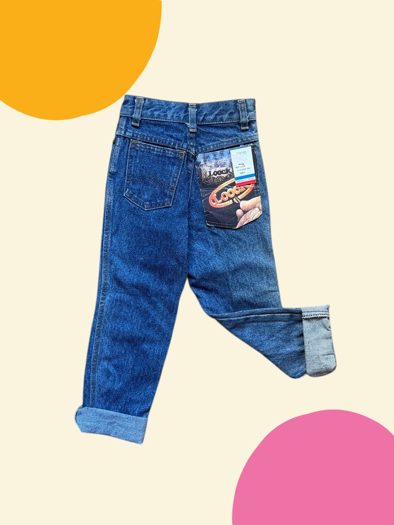 Jean droit taille haute - 4 ans