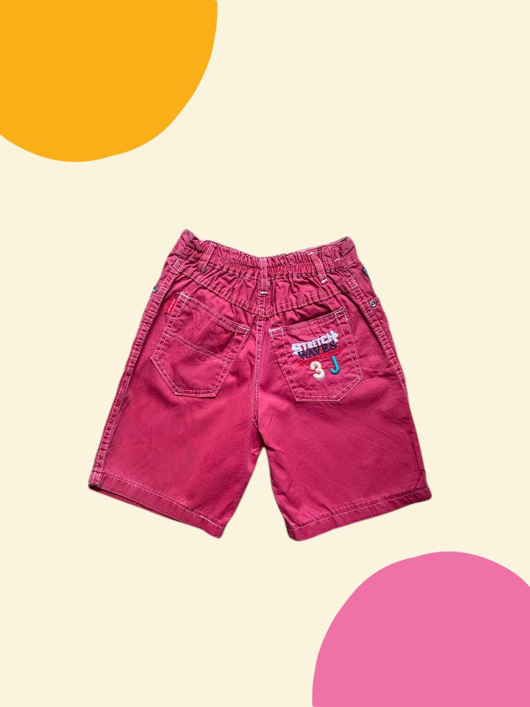 Short rouge - 8 ans