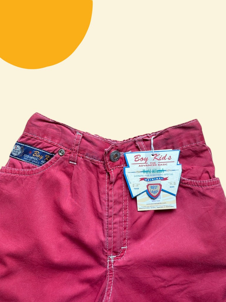Short rouge - 8 ans