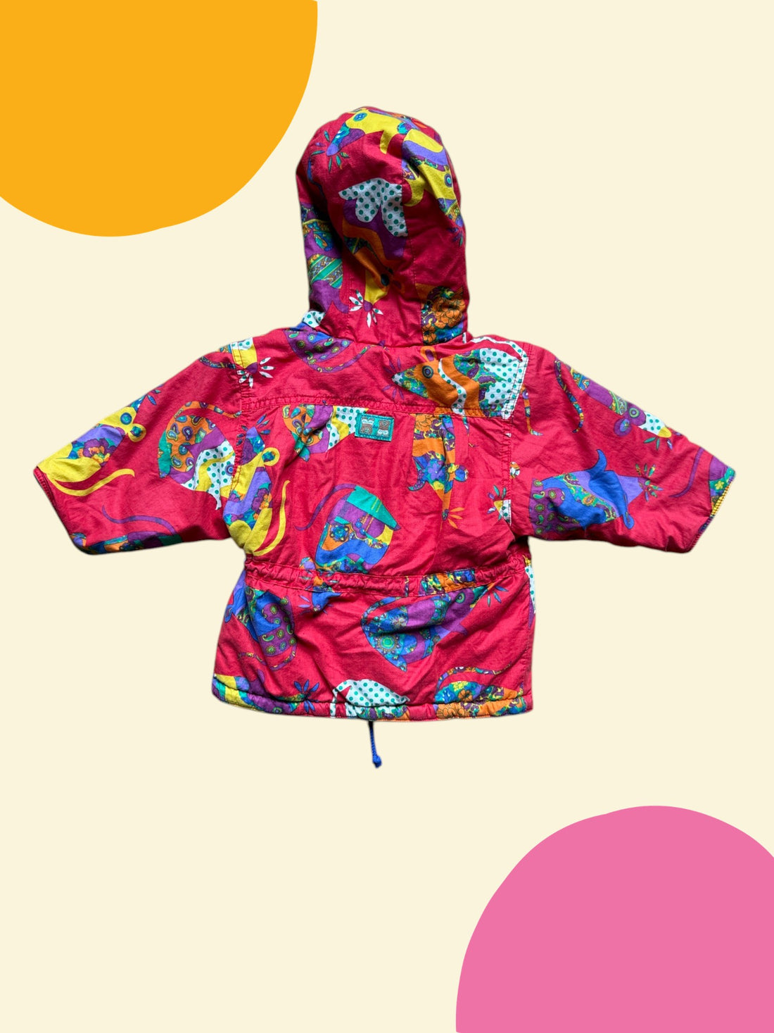 Blouson imprimé rouge - 18/24 mois