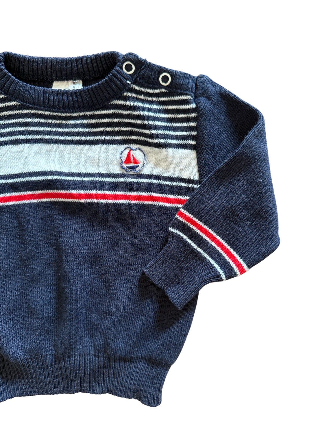 Pull fin marin - 6 mois