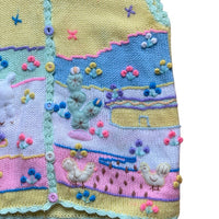 Gilet pastel péruvien - 12/14 ans