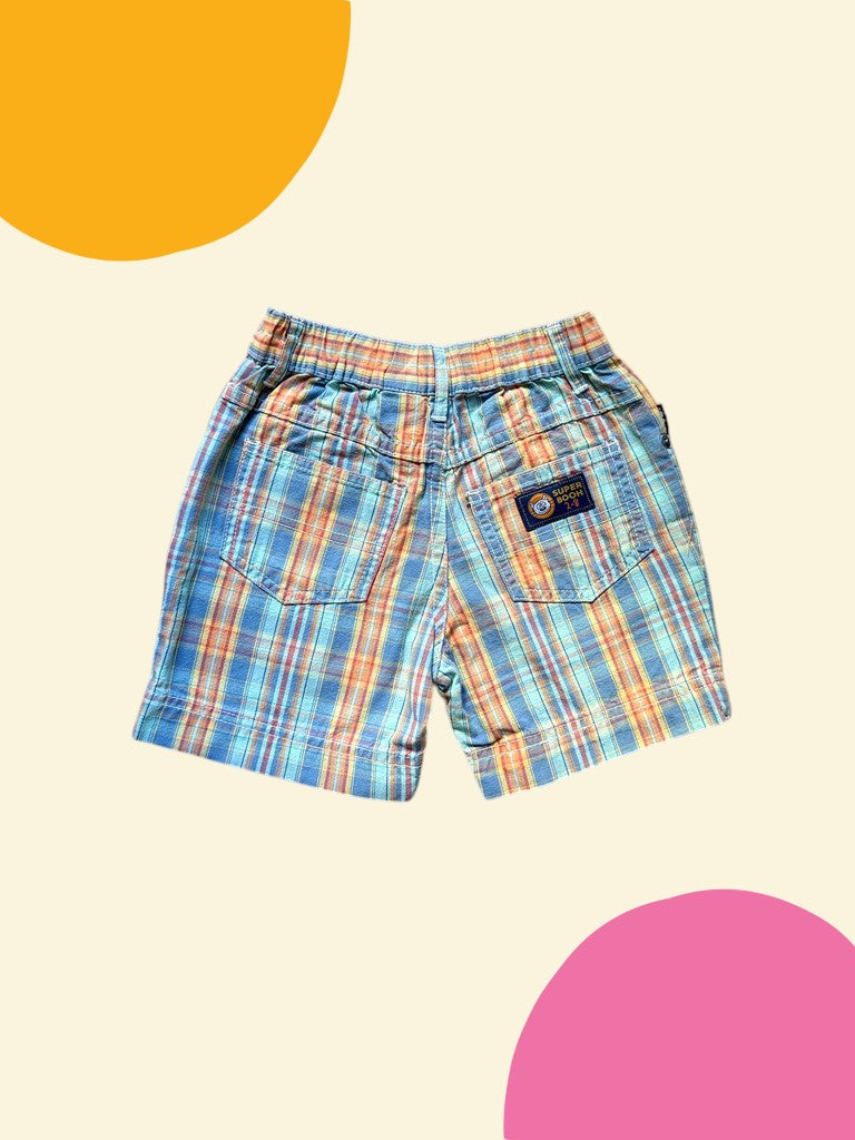 Short toile multico - 3 ans