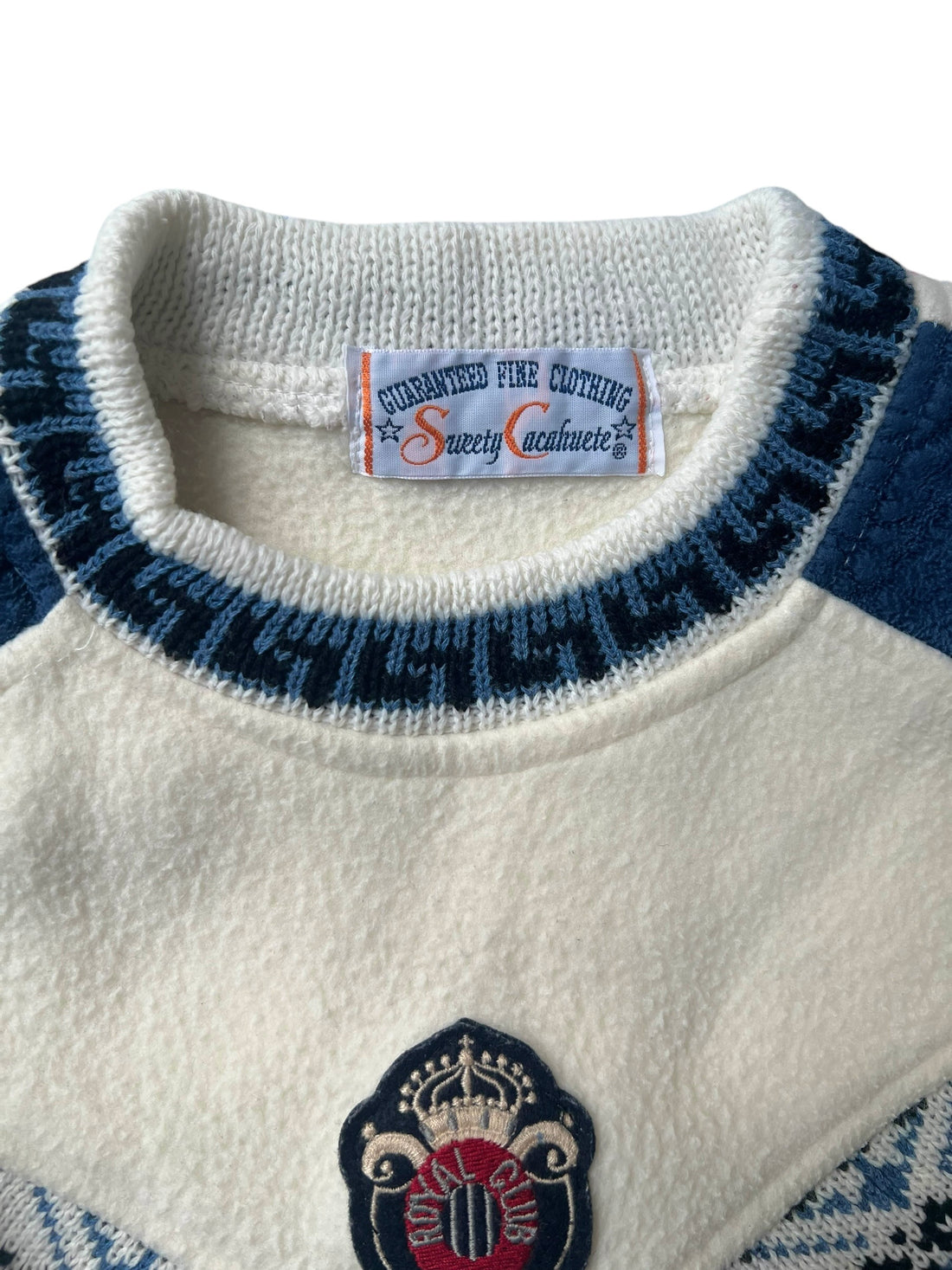 Sweat polaire plastron - 4 ans
