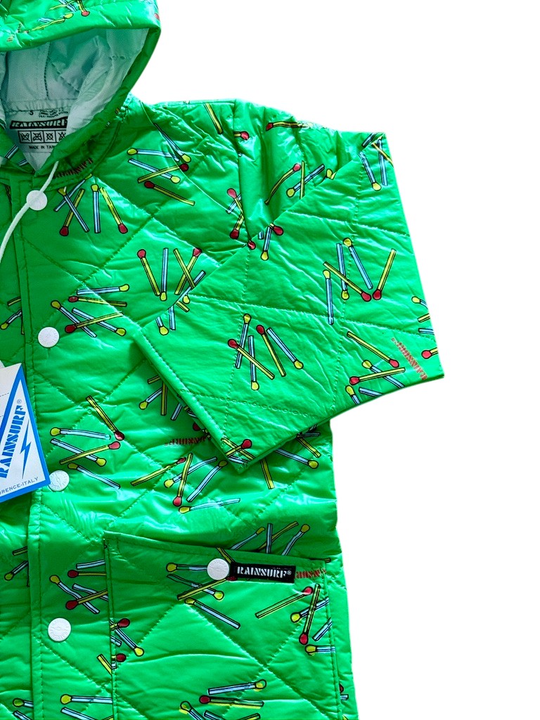 Coupe vent allumettes vert - 5 ans